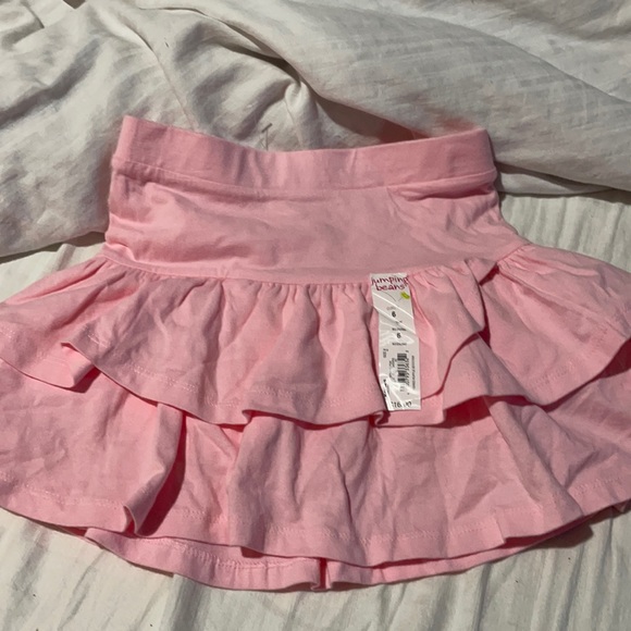 Jumping beans 6 skorts drop waist skirt w/shorts pale pink nwt 💯cotton - Picture 1 of 6